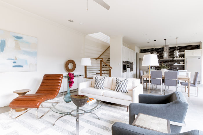 Living space in Alexander Hunt Distinct Homes